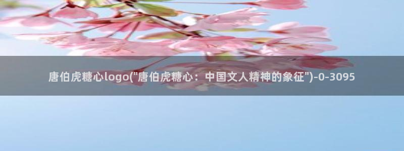 糖心唐伯虎vlog：唐伯虎糖心logo(\